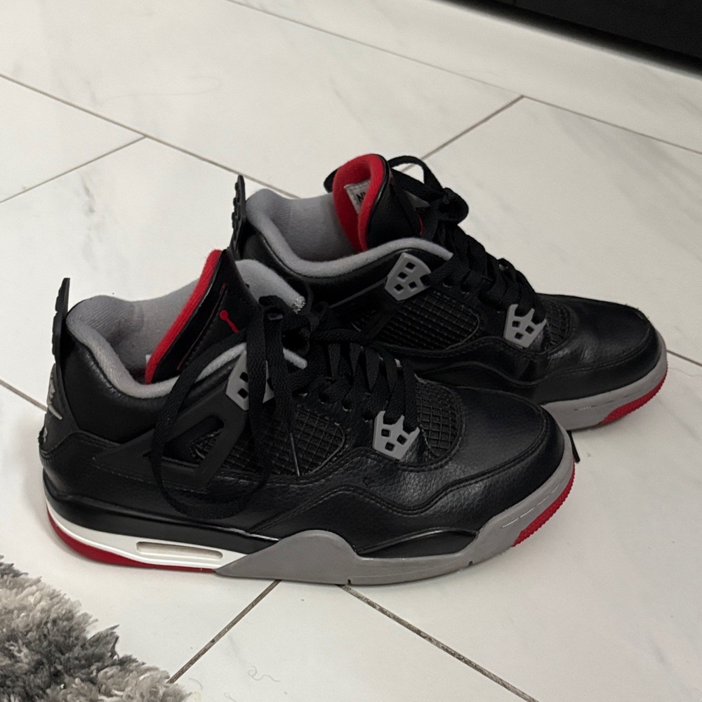 Jordan Kids Sneakers Black and Red